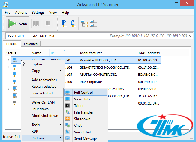 phan mem Advanced Scanner