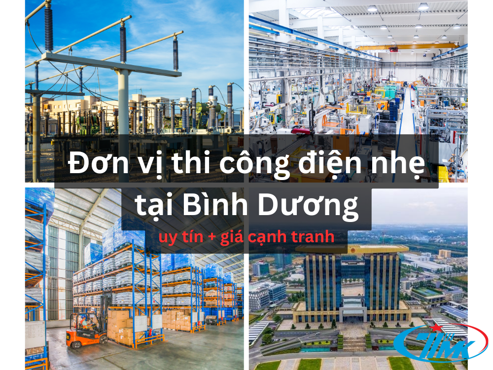 Đơn vị thi công điện nhẹ tại Bình Dương