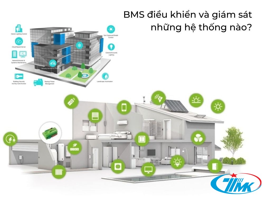 BMS điều khiển và giám sát những hệ thống nào