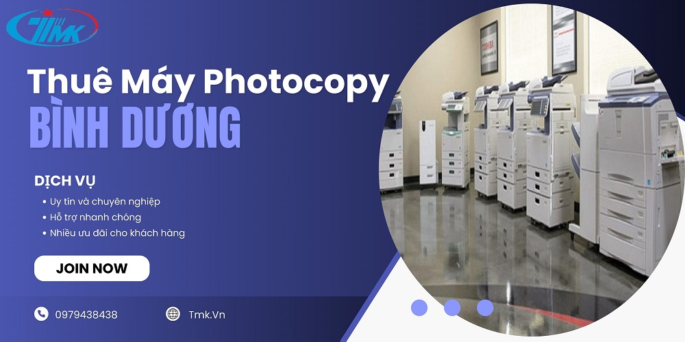 Cho Thuê Máy Photocopy Tại Dầu Tiếng Bình Dương