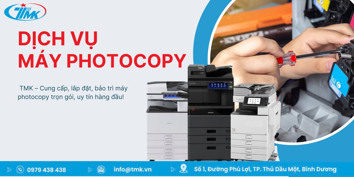 TMK – Dịch Vụ Nạp Mực In Máy Photocopy Bình Dương Chuyên Nghiệp