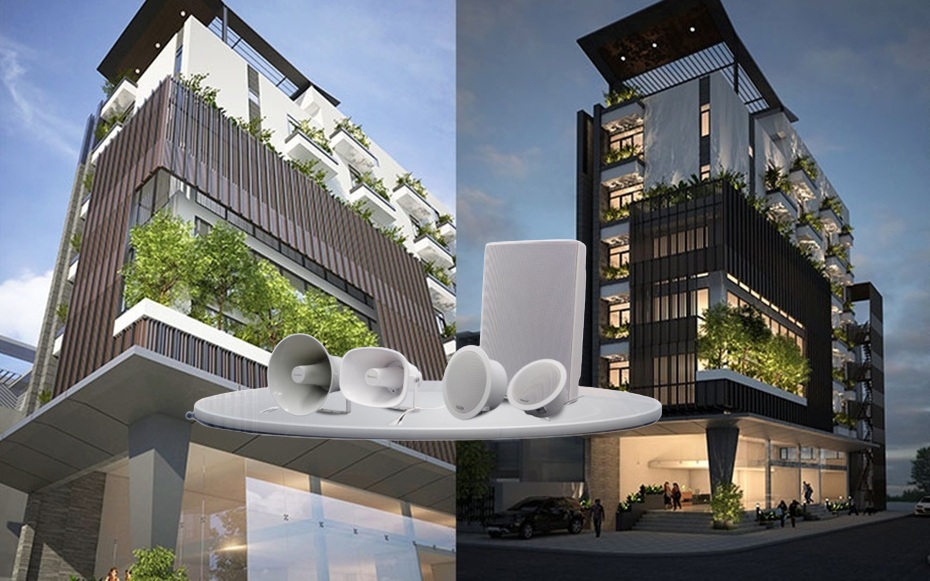 Hệ thống âm thanh thông báo IP Audio cho tòa nhà, chung cư