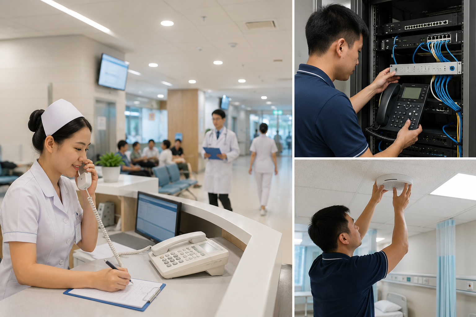 lắp tổng đài bệnh viện Thủ Dầu Một