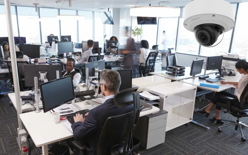 Camera giám sát khu vực văn phòng doanh nghiệp