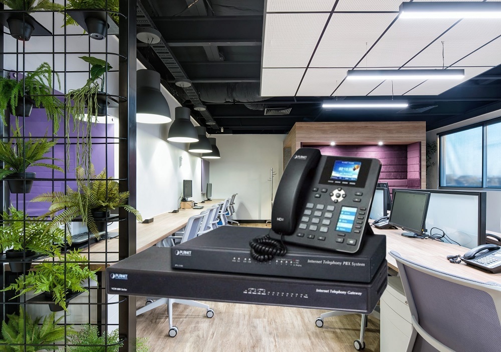 Hệ thống tổng đài IP PBX hiện đại cho văn phòng doanh nghiệp