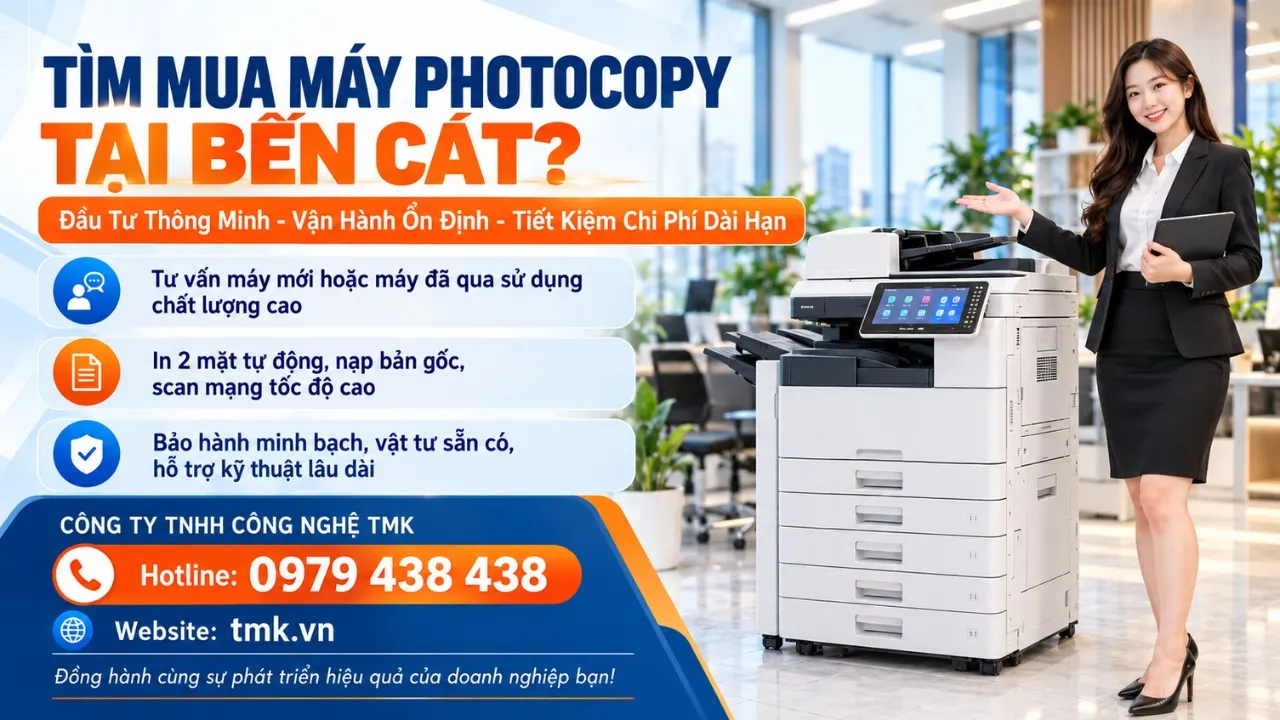 Bán máy photocopy tại Bến Cát