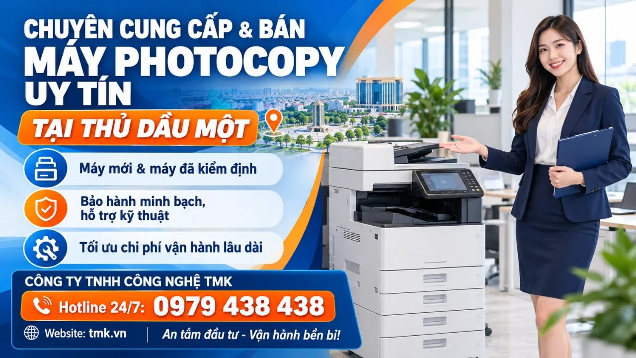 Bán máy photocopy tại Bình Dương