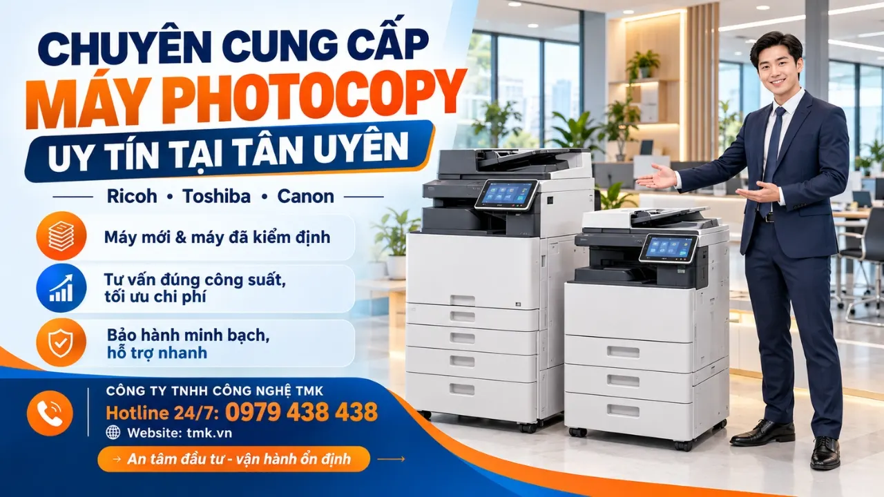 bán máy photocopy tại Tân Uyên
