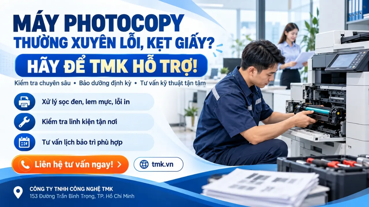 Cách bảo trì máy photocopy
